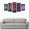 Boxer Canvas Wall Art  5-Pieces