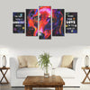 Dachshund Canvas Wall Art  5-Pieces