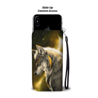 Double Wolf Wallet Case
