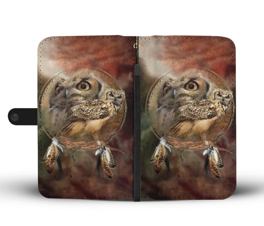 Native Owl Wallet Case