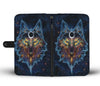 Native Wolf Wallet Case