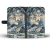 Couple Wolf Wallet Case