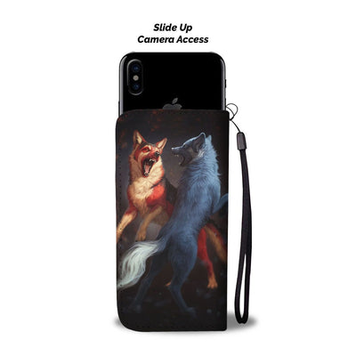 Wolf Wallet Case