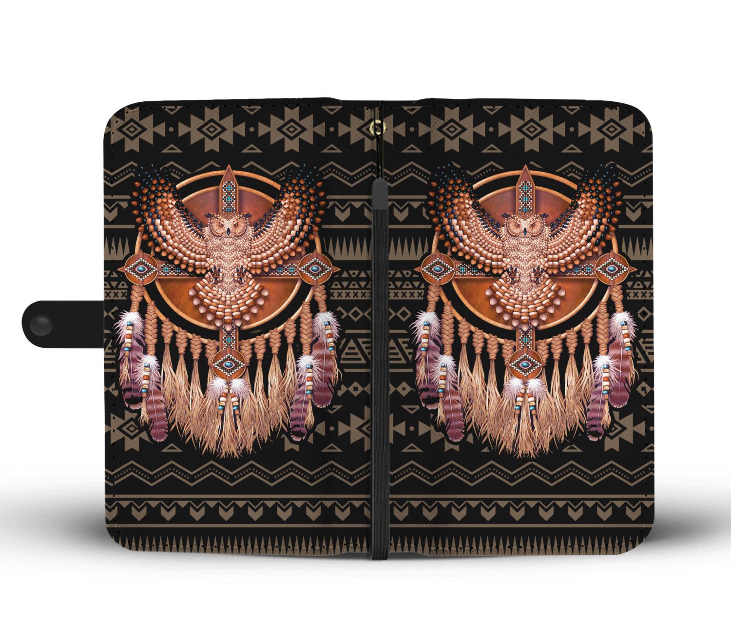 Native Owl Wallet Case
