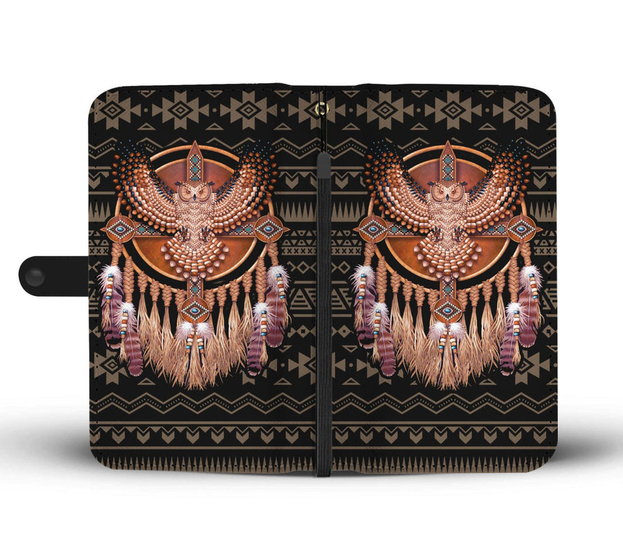 Native Owl Wallet Case