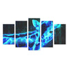 Giraffe Canvas Wall Art 5-Pieces