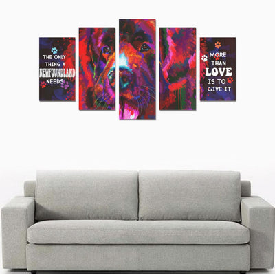 Newfoundland Canvas Wall 5-Pieces