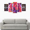 Chow Chow Canvas Wall Art 5-Pieces
