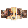 Cavalier King Charles Spaniel Canvas Wall Art  5-Pieces