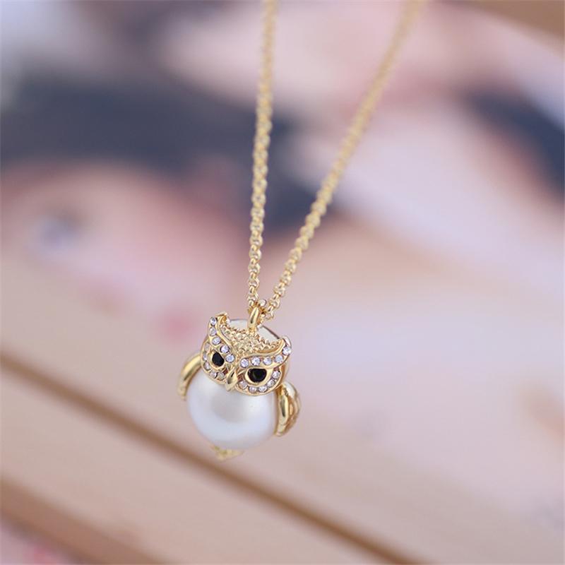 Necklace  Women Owl
