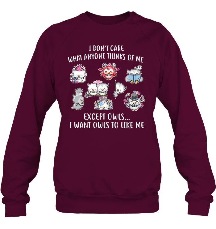 I DONT CARE OWLS