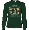 I DONT CARE SLOTHS