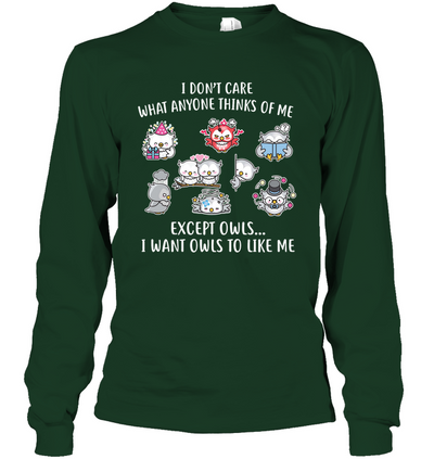 I DONT CARE OWLS