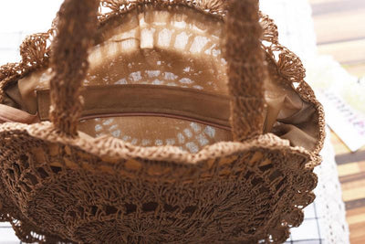 Woven Bag Rattan - Handmade 2018