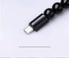 Beaded Charger Cable Bracelet (iPhone or Micro USB)
