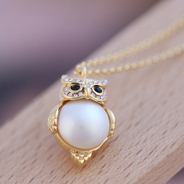 Necklace  Women Owl